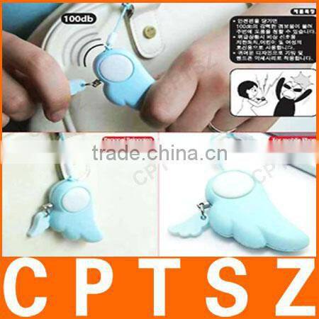 Mini Lovely Angel Wing Personal Anti-rape Device and Alarm Anti-lost