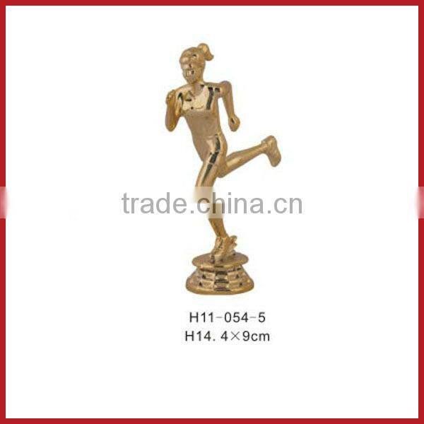Beautiful Runner Trophies,Trophy Plastic with Plastic Trophy Base