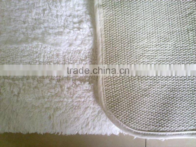 Microfiber bath rug, hotel bath rug supplier