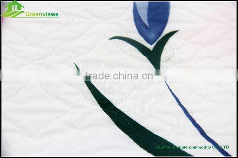 Washing machine fabric cover Water proof washing protective cover thick plastic with flannel in middle cover