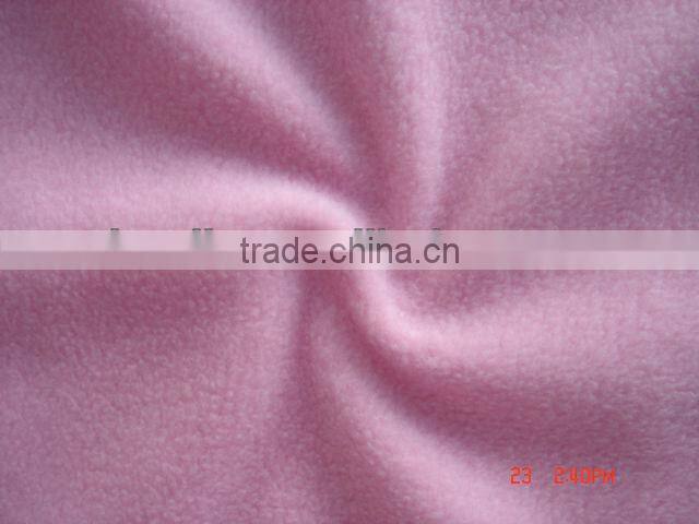 FDY 150D/96F super soft Solid Anti-Pilling Polar Fleece fabric china supplier