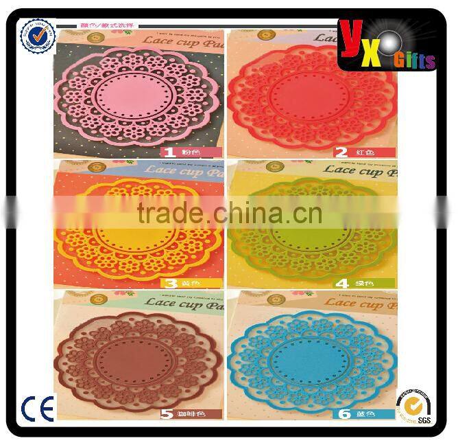 Promotion Gifts----Customized 2D/3D soft pvc coaster, soft cup coaster, soft pvc cup mat, pvc mug pad,debossed logo mug coaster