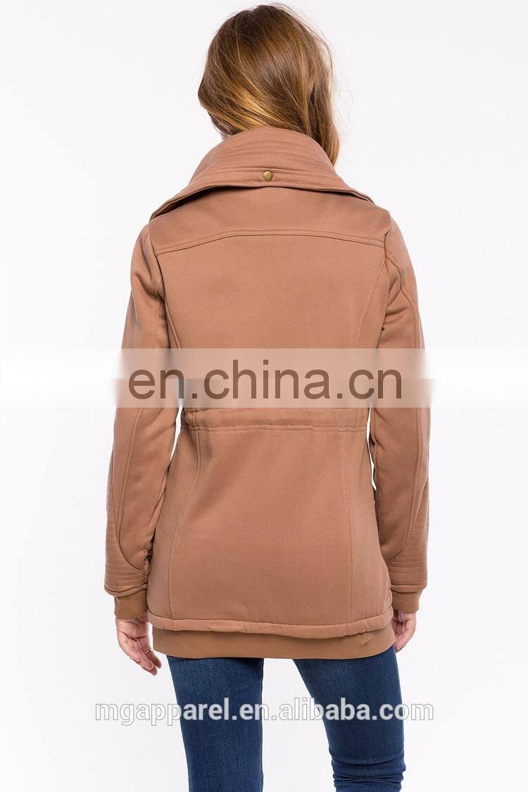 2016 New arrival winter clothes fashion fleece lady coat winter coats for women