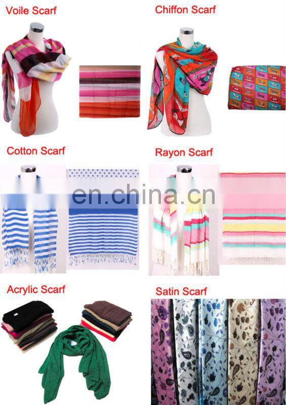 Specialized manufacturing tatting scarf