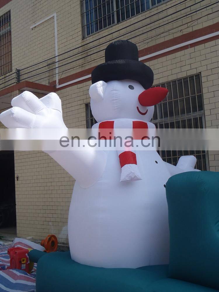 NEW Inflatable Christmas John Deere Model And Snow Man Decorations