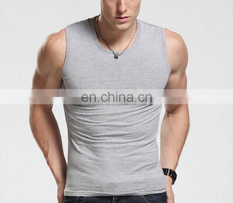 Summer Style Tank Tops Men Undershirt 2016 High Quality Mens Vest Bodybuliding Gym Singlets Sleeveless Fitness Apparel