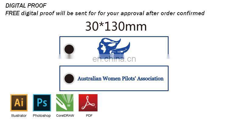 OEM keychain design, bulk cheap custom embroidery key ring with logo, airport fabric keychain for promotion