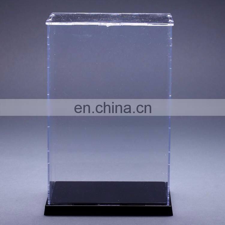 Dismountable acrylic model display box with saving freight