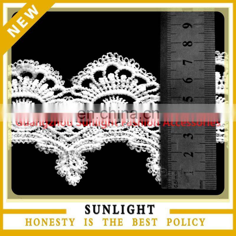 Jacquard narrow edging lace trims