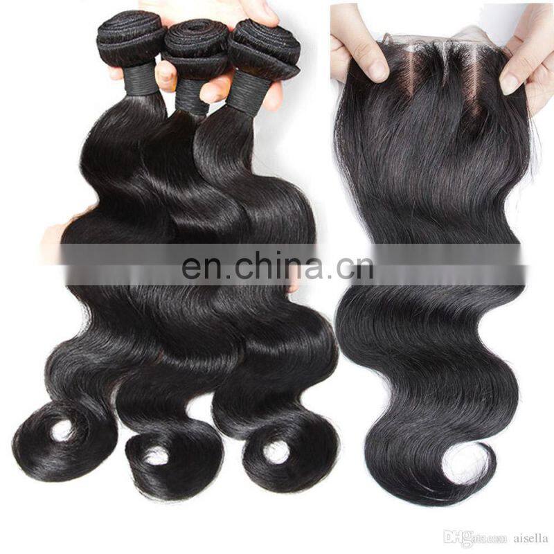 Guangzhou brazilian hair body wave human hair bulk
