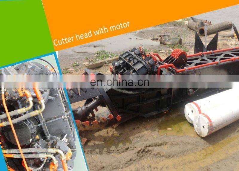 1,000 cbm/h Hydraulic cutter suction dredging vessel for sand dredging machine for sale