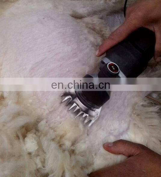 Electrical Wool Shearing Machine sheep scissor/goat hair cutting machine/sheep wool clipper for sale