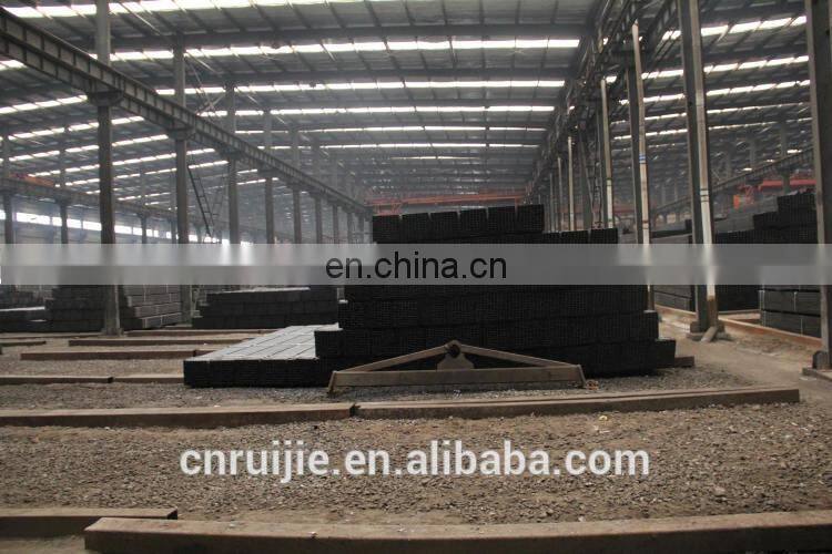 Steel welded square hollow section 40x40x2.5, mild rectangular steel tube standard sizes
