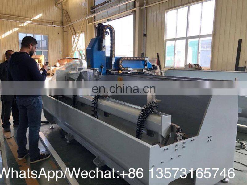 High Precision 3 Meter Aluminium Profile CNC Drilling Milling Machine