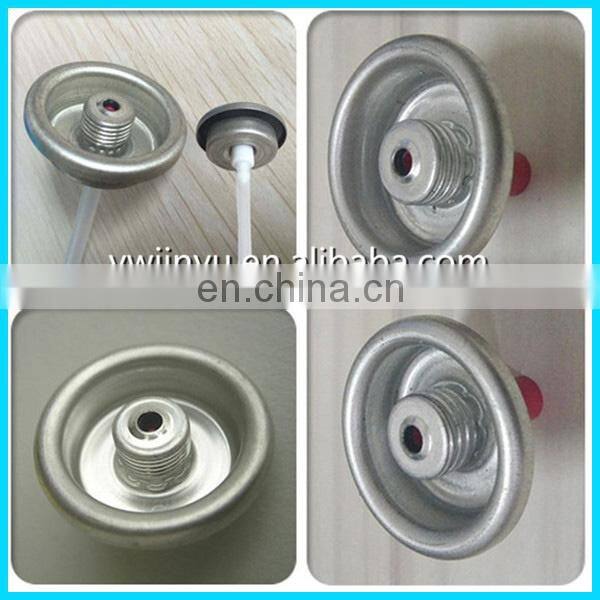 1/2-16, 7/16-28 female aerosol valve for refrigerant charging gas  R134a spray valves