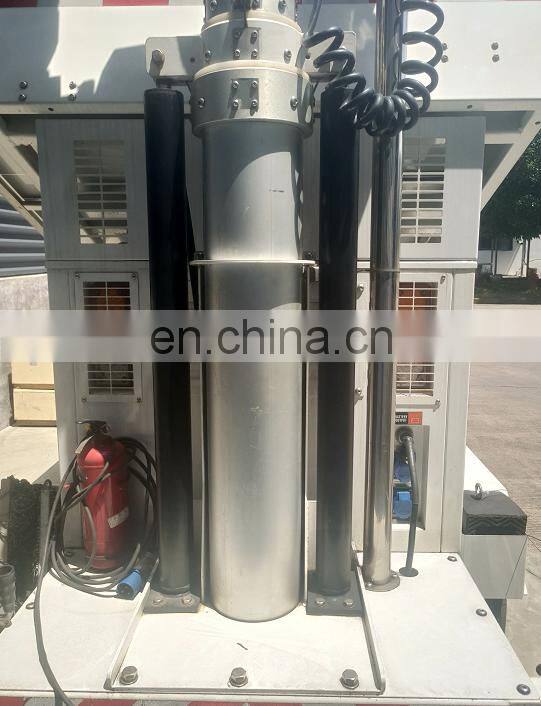 9m hydraulic carbon steel square telescopic mast heavy payload