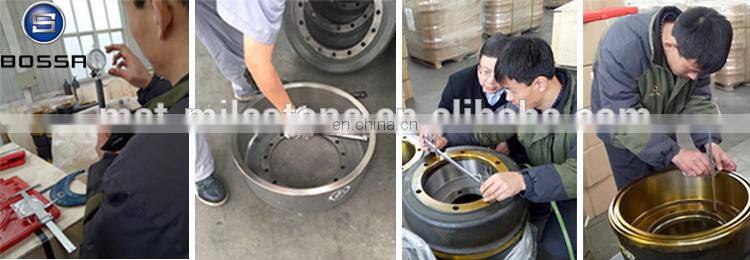 Trailer and truck brake parts casting brake drum 3136B