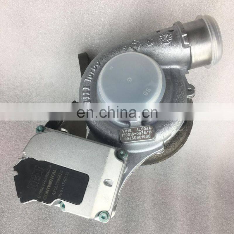 VV19 Turbocharger V40A03171 A6460901580 A6460901380 Turbo For 2006-10 Mercedes Vito 111 CDI (W639) Engine OM 646 DE LA (EVO)