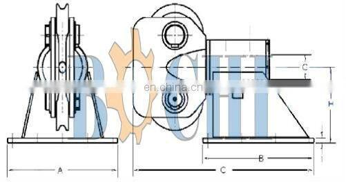 Marine A-39 Type Anchor Fairlead for Ship