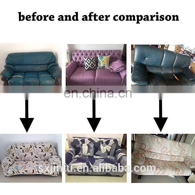 Green Spring Leaf Pet Dog Protector Stretch Slipcover Sofa Slipcover Stretch Elastic Chair Loveseat corner sofa covers