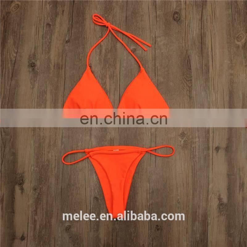 RTS Custom Sexy Women Micro Mayo Maillot De Bain Sexi Hot Women Fashion Show Extreme Mini Swimwear Bikini