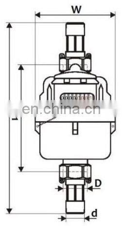 BWVA 2 hours replied industrial flow meter water