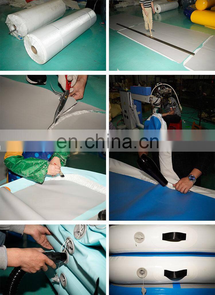 Hot Selling 20cm Thickness Inflatable Folding Air Floor Track Yoga Gymnastics Gym Equipment Tumbling Jumping Mat for Sale