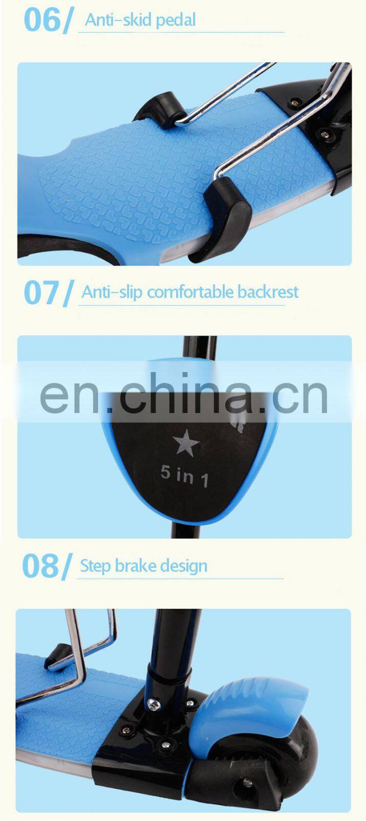 Swing Car Child Scooter Baby Scooter 2 in1 Baby Good Baby Scooter