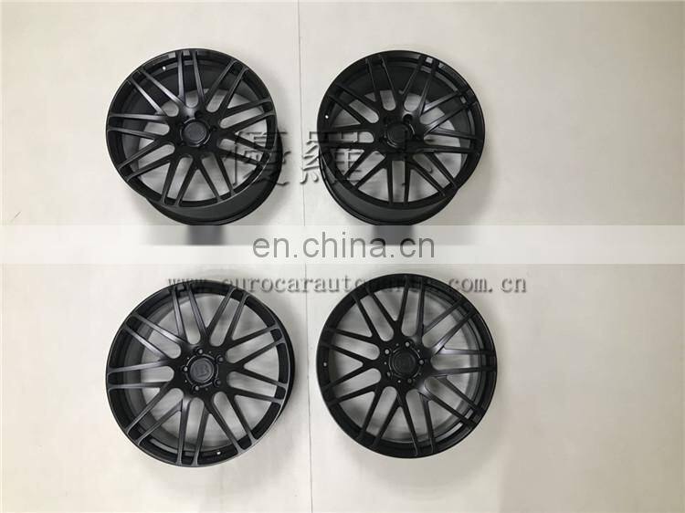 G class w463 B style forged steel material Black color wheels fit for G63 G65 G500 G55 G900 22 inches Automobile hub