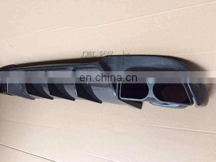 carbon finber diffuser for e class w212 with exhuast tips w212 sport diffuser and muffler tips carbon finber material 2017 styl