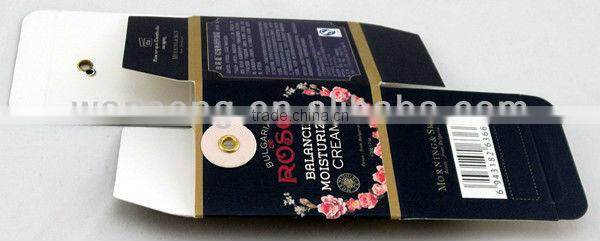 black special design paper box