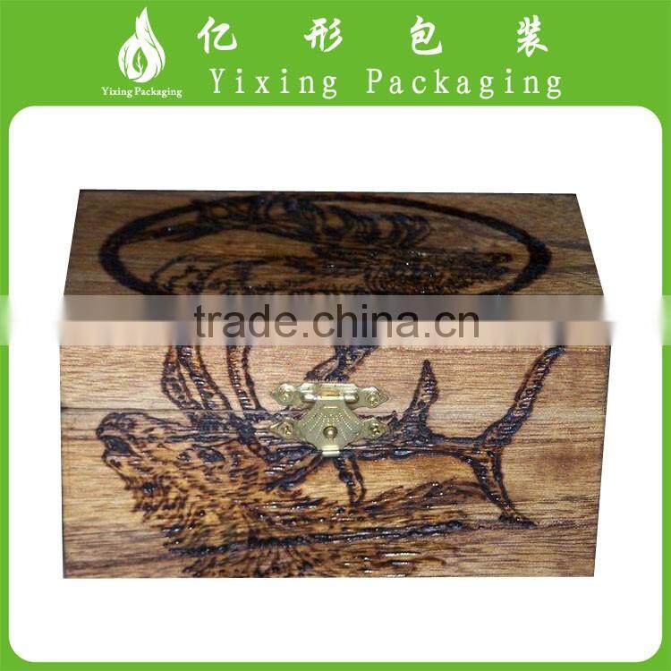 High quality wooen box new design Lazer engraving wooden perfume box