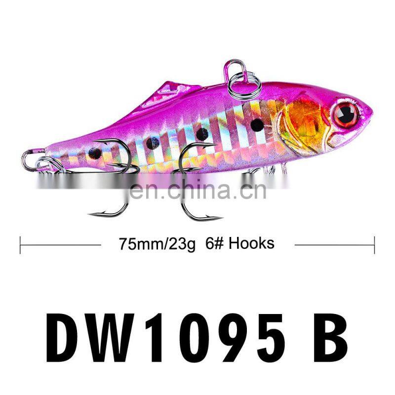7.5CM pencil lure 23G fake lure 6# black nickel hook tuna big sinking pencil fishing lure