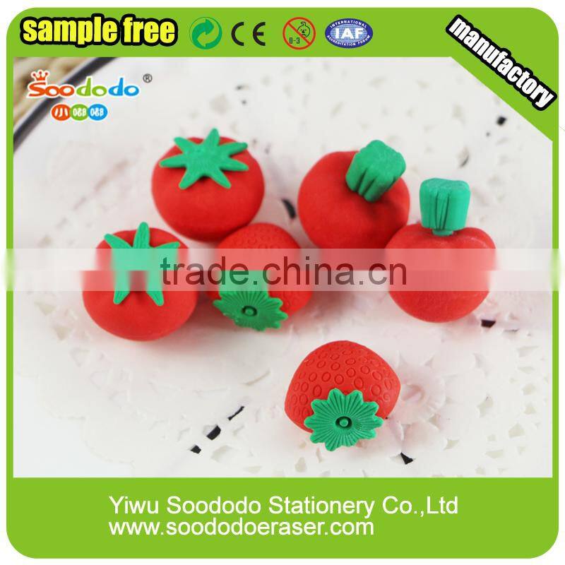 eggplant shaped eraser kids stationery set