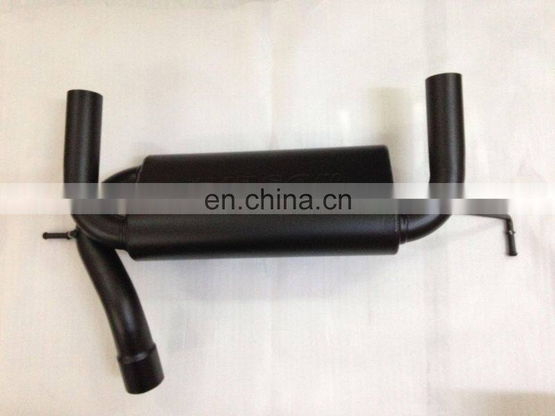 J093 Steel muffler for Jeep for wrangler 2007-2017 Lantsun
