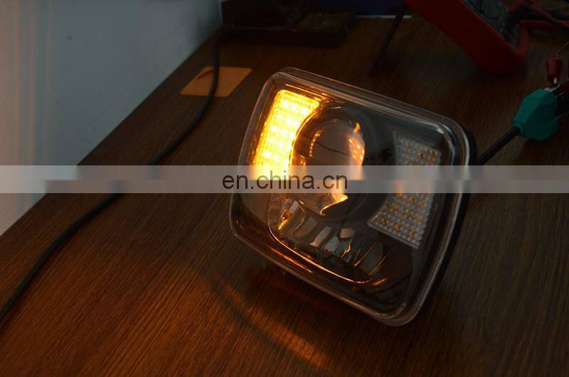 J230 LED WORK LIGHT Aluminum Alloy 5*7INCH 5x7 72w pair 7000L for truck auto car Rectangular LED Headlight with 30W LANTSUN