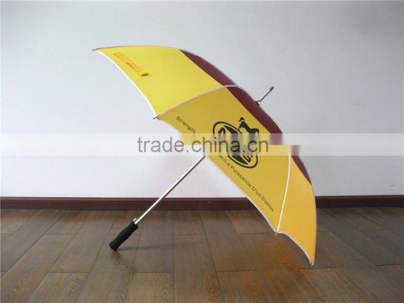 23inch high quality automatic aluminum stick umbrella