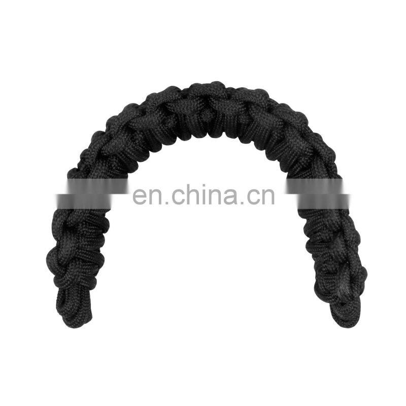 2PCS Black Paracord Door Limiting Straps Limiter Restrictor For Jeep Wrangler CJ YJ TJ JK