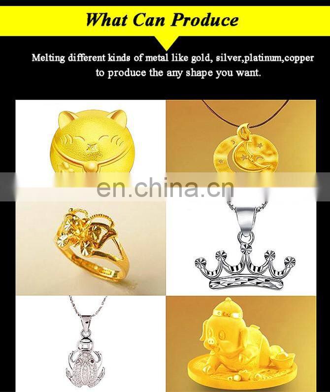 Mini electric melting furnace for precious metal melting