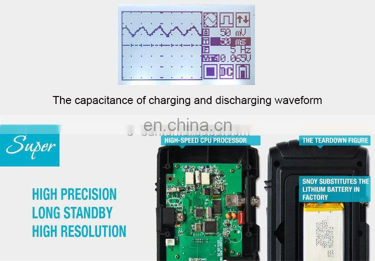 All-sun EM125 Handheld Digital Storage Oscilloscope 25MHz 100M Sa/s Scope Meter with LED backlight stock in US