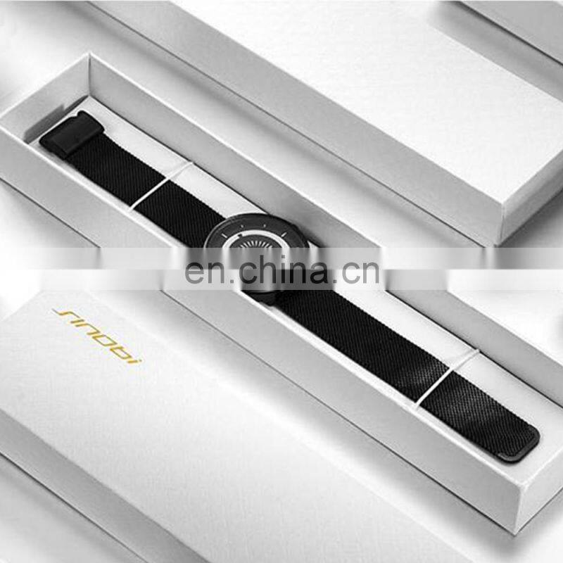SINOBI & SHENGKE Custom Logo Watch Box Gift Box Watch Accessory OEM ODM Watch Box