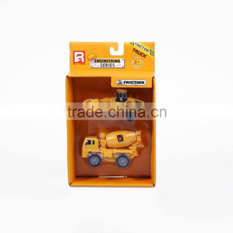 Hot Sell Friction 2 In 1 Construction Trucks Playset