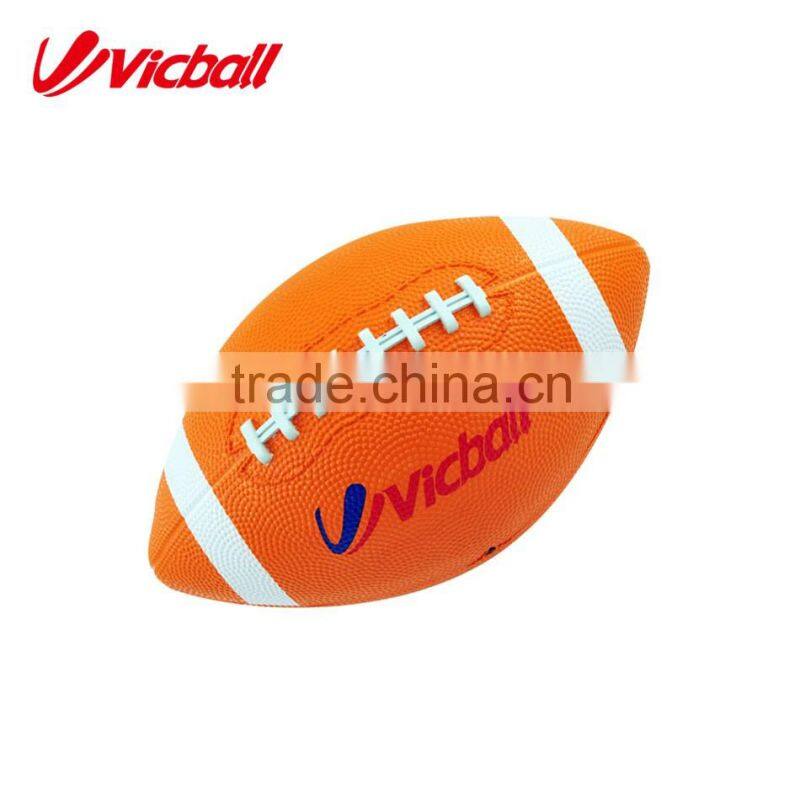 rubber American football solid rubber ball