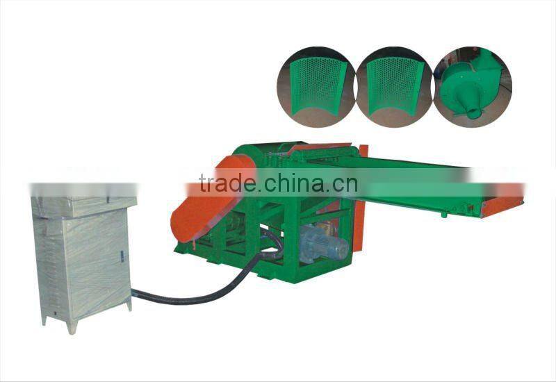 Waste foam sponge chipping crusher machine