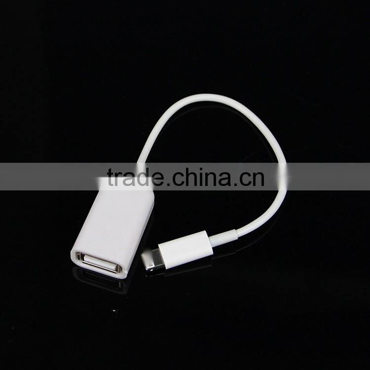 2016 New Arrivals Cheap Price Electronic Accessories Otg Cable For Ios