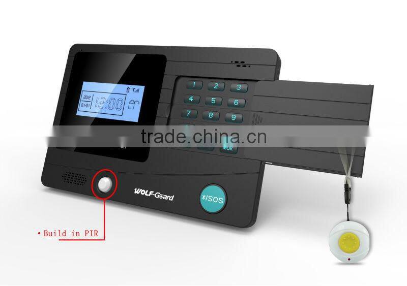 15 Years Factory GSM mms Alarm security System with LCD Screen and built-in PIR YL-007M2K wireless control panel gsm alarm syste