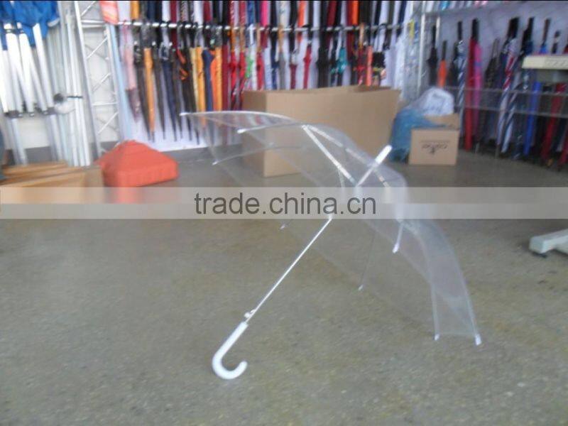 automatic PVC transparent umbrella
