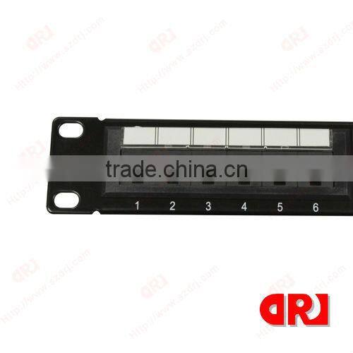 DRJ cat6A UTP 24 port patch panel