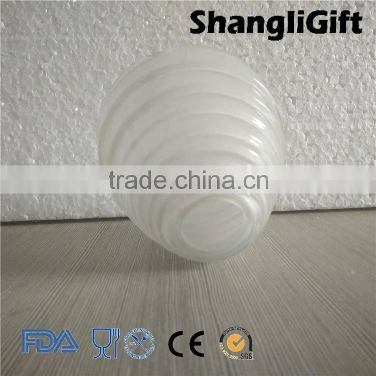 High Quality Frost Round Glass Lamp Shade Lamp Cover