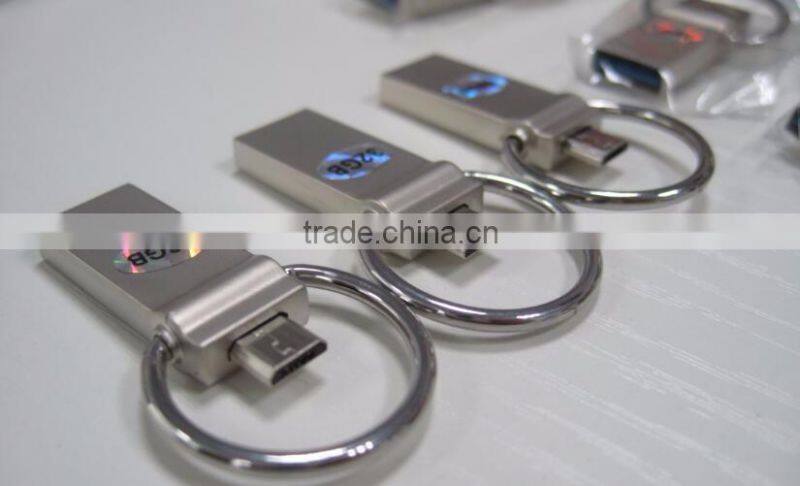 2016 Promotional Gift, Silver Metal USB 3.0 Flash Memory 32gb China Supplier